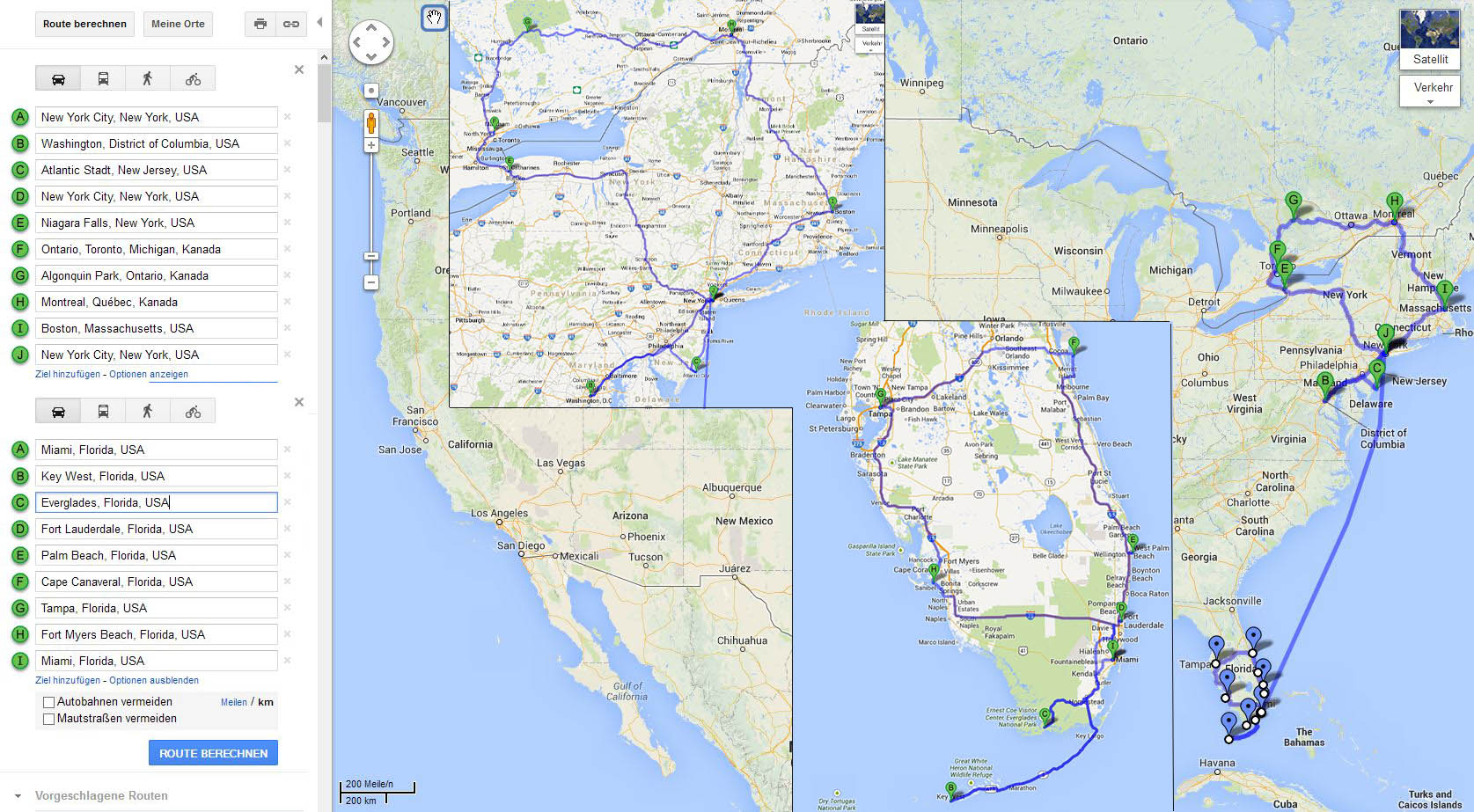 Routenplaner Usa Welche Route Fur Den Roadtrip