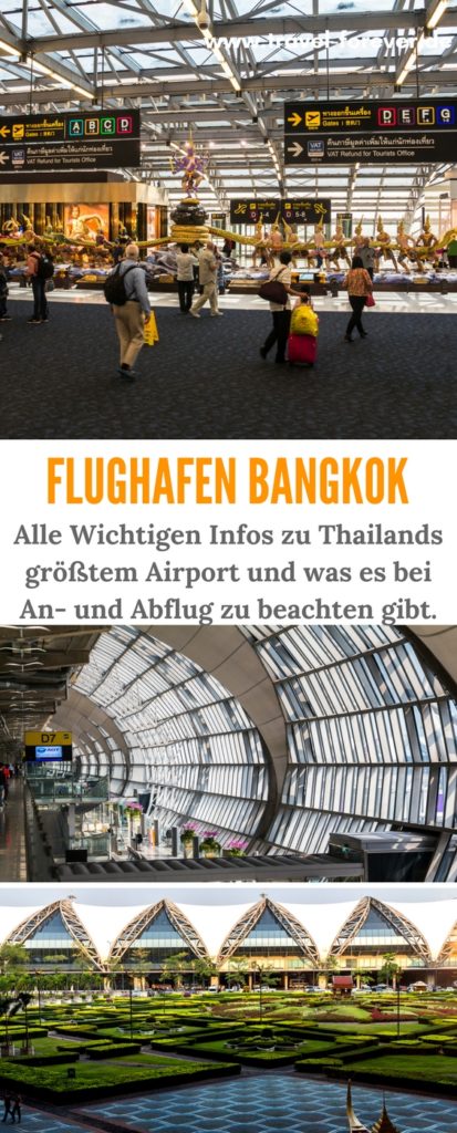 Alles Wichtige zum Flughafen Bangkok (Suvarnabhumi), wie man am besten in die Innenstadt gelangt und günstige Flüge findet, erfährst du in diesem Artikel. | Bangkok airport | Thailand | Ankunft | Abflug | Flüge Thailand | BKK | Immigration