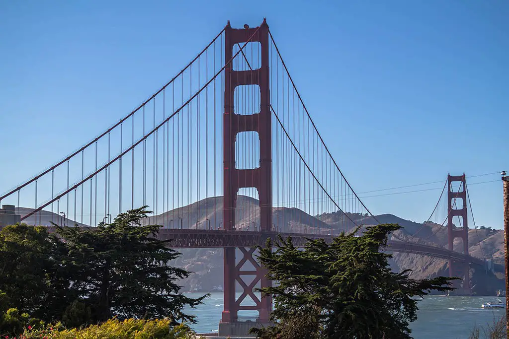 Golden Gate Bridge San Francisco - Westküste USA Rundreise