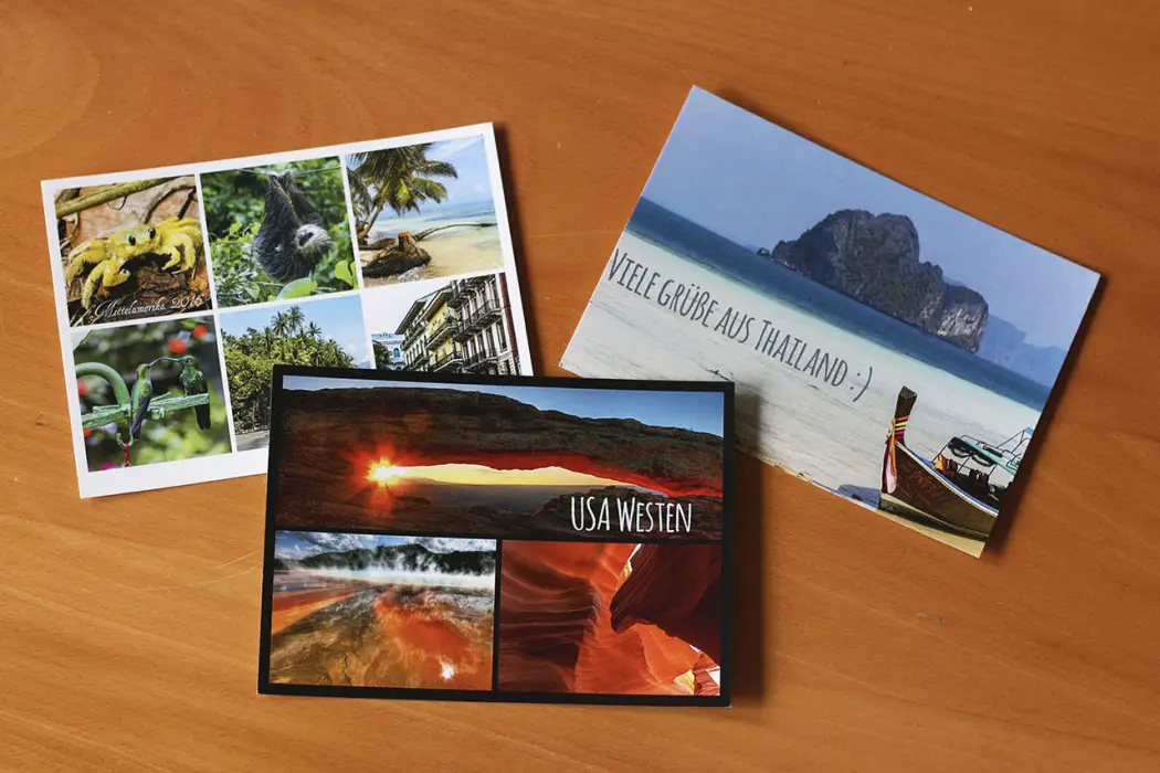Eigene Bilder Wahrend Dem Urlaub Als Postkarte Versenden Advertorial