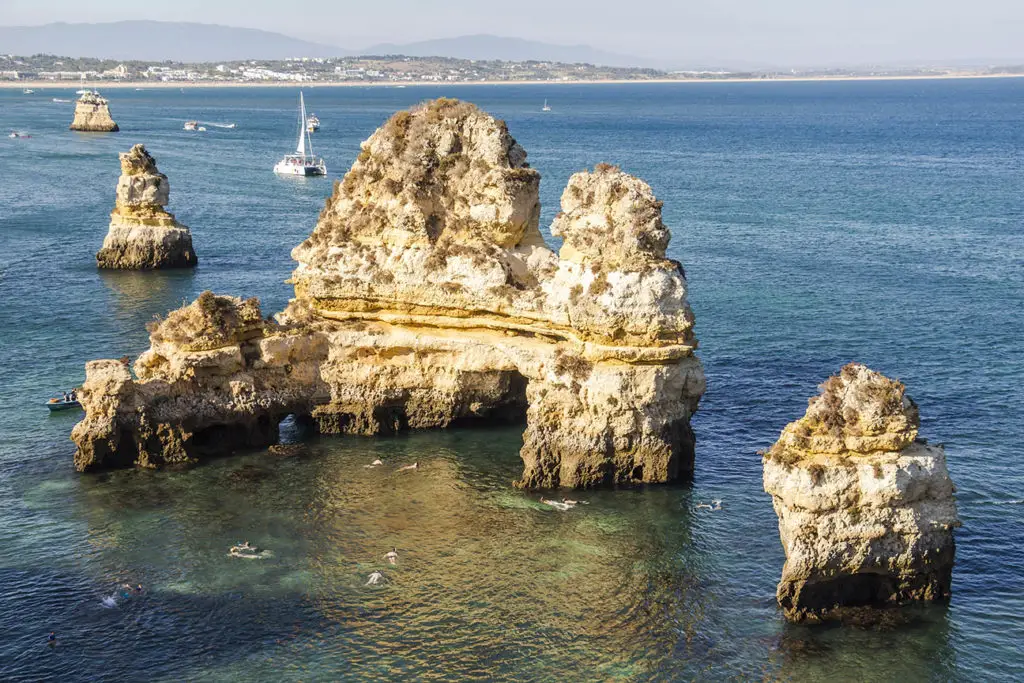 Lagos Algarve - Portugal Reise Route