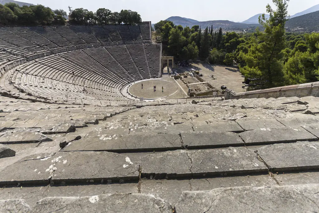 Epidauros Amphitheater - Griechenland Reiseroute Rundreise