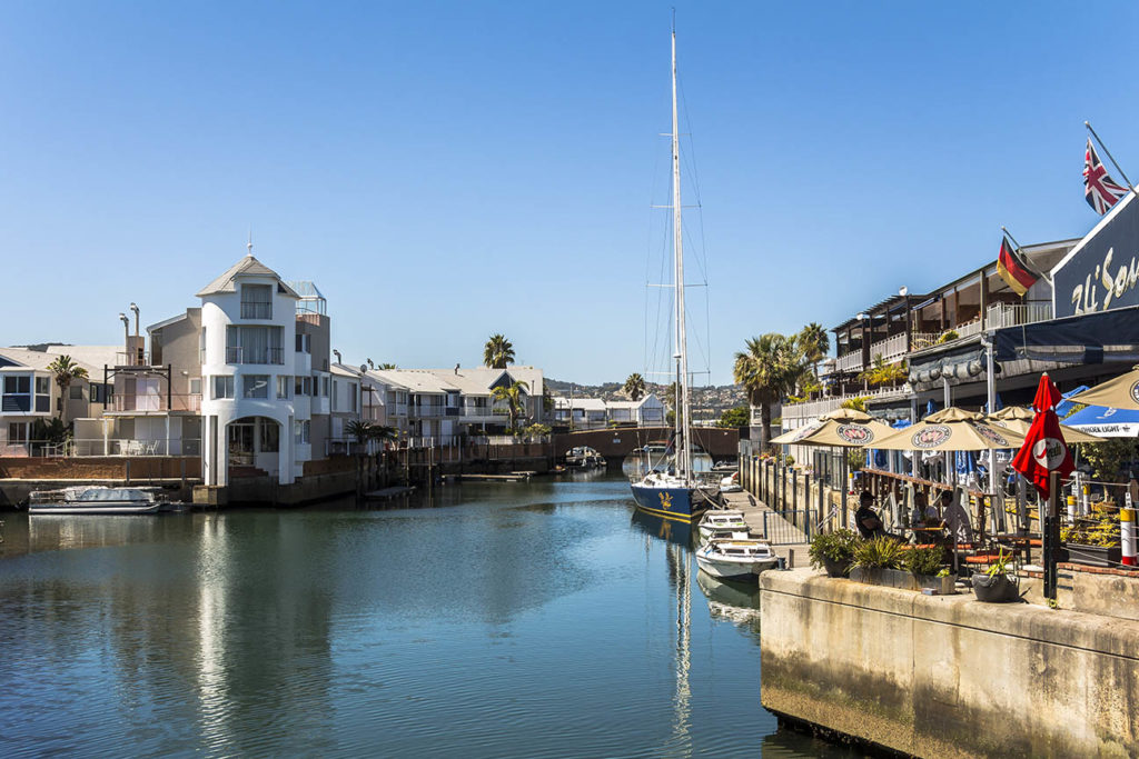 Am Pier von Knysna - Reiseroute Südafrika