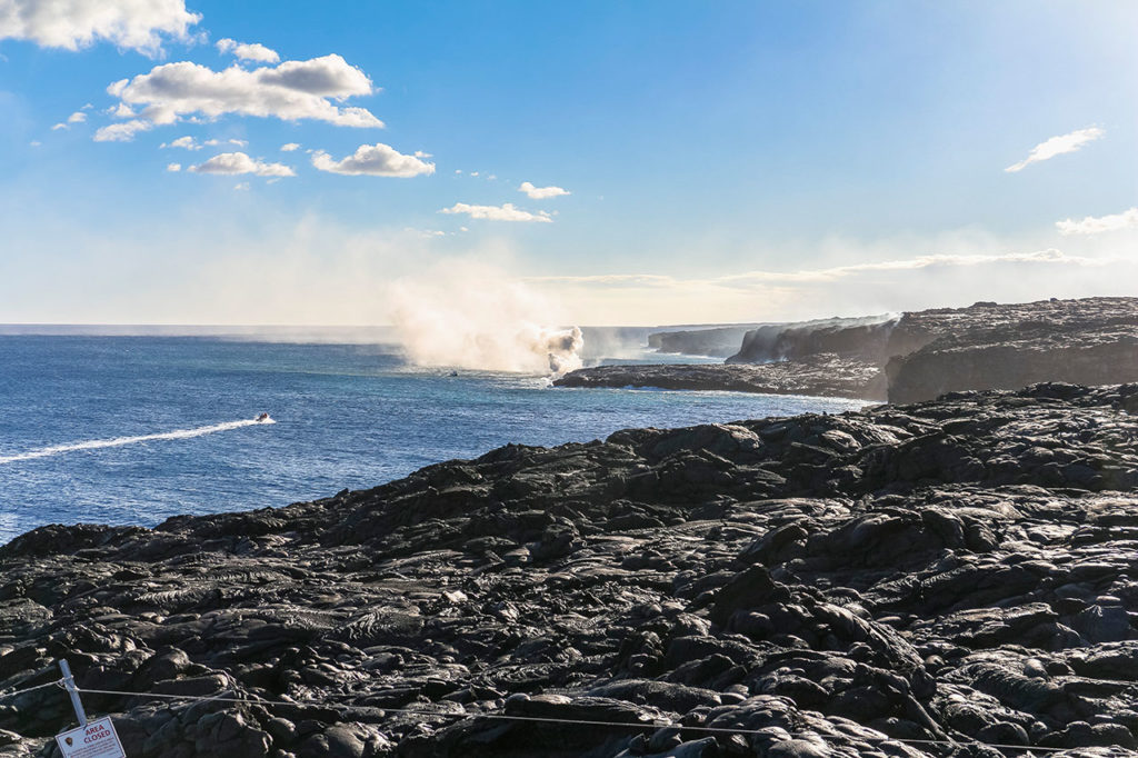 Lava Viewing Kalapana Hawaii