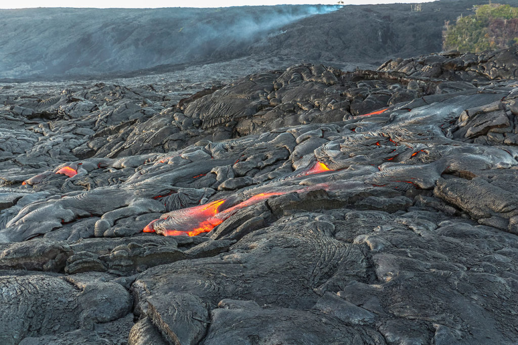 Lava Viewing Kalapana Hawaii