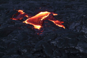 Lava Viewing Kalapana Hawaii