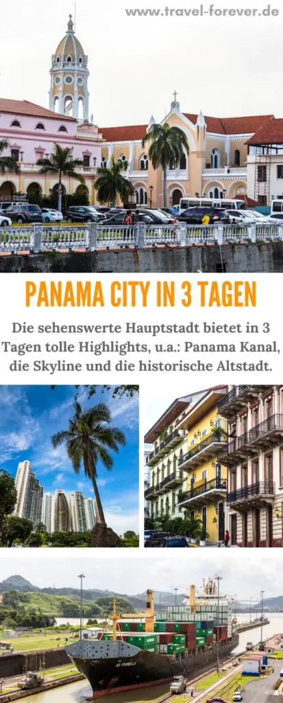 Mein Bericht zu meinem ersten Aufenthalt in Panama City, wo ich unter anderem die Altstadt Casco Viejo, den Panama Kanal und die Skyline erkundet habe in 3 Tagen.
