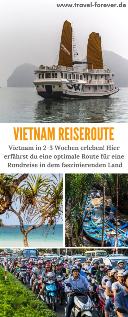Vietnam Reiseroute - 2-3 Wochen. Die schönsten Highlights Vietnams und wie man diese gut auf einer Reise kombinieren kann, erfährst du in dieser Übersicht. | Vietnam Route | Vietnam Rundreise | Sehenswürdigkeiten Vietnam | Backpacking Vietnam | Vietnam Reise | Tipps | Vietnam bereisen | 3 Wochen Vietnam |