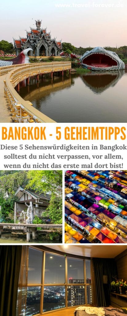 Bangkok Sehenswürdigkeiten - 5 coole und eher unbekannte Sehenswürdigkeiten und Orte die dein Bangkok Erlebnis bereichern werden, findest du im Beitrag. | Bangkok Geheimtipps | Bangkok Sehenswürdigkeiten | Ancient Siam | Kanal Bangkok | Bootsfahrt | Thailand