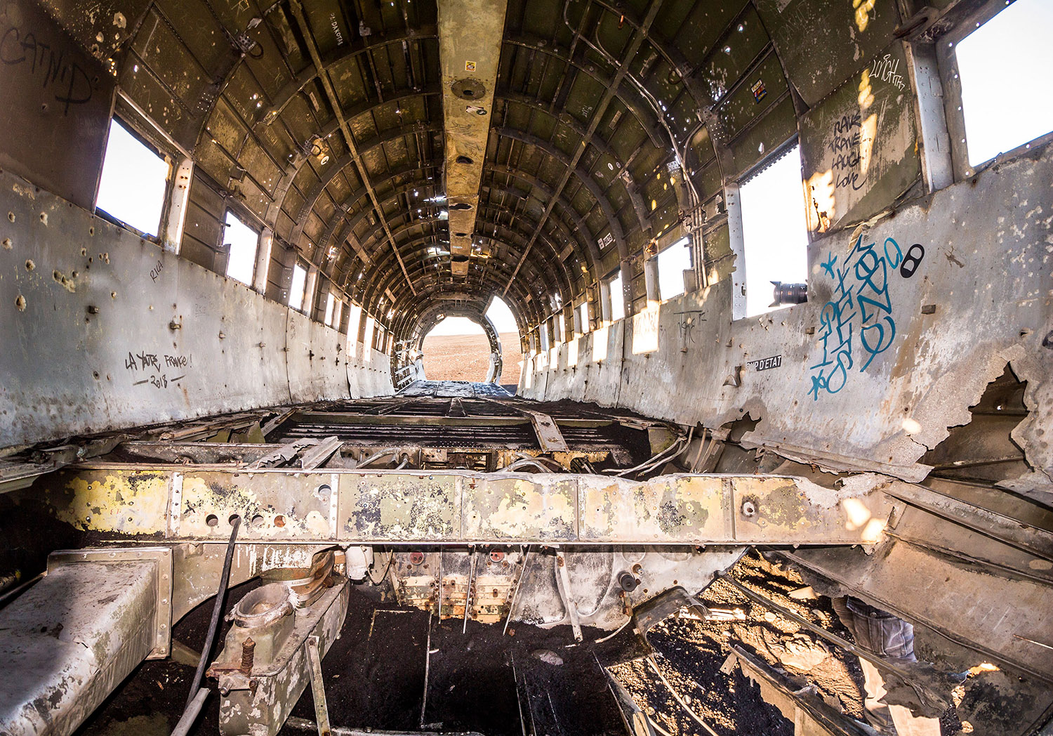 Flugzeugwrack Island DC-3 Boeing