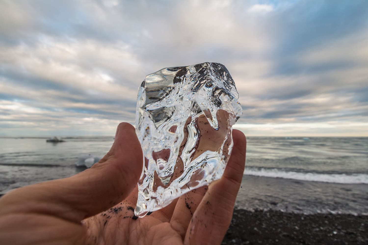 Gletscherlagune Jökulsárlón - Eisberge in Island