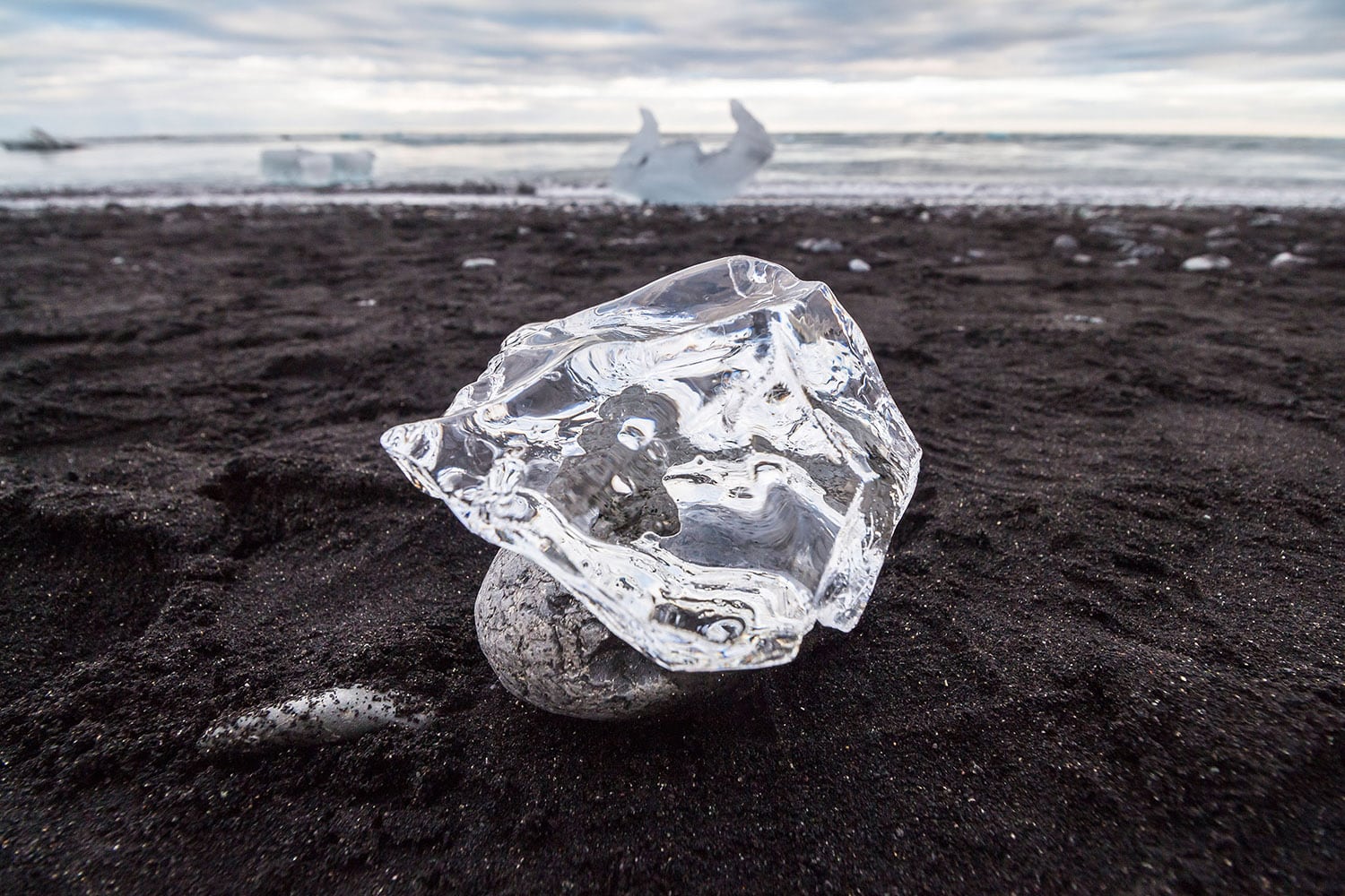 Gletscherlagune Jökulsárlón - Eisberge in Island