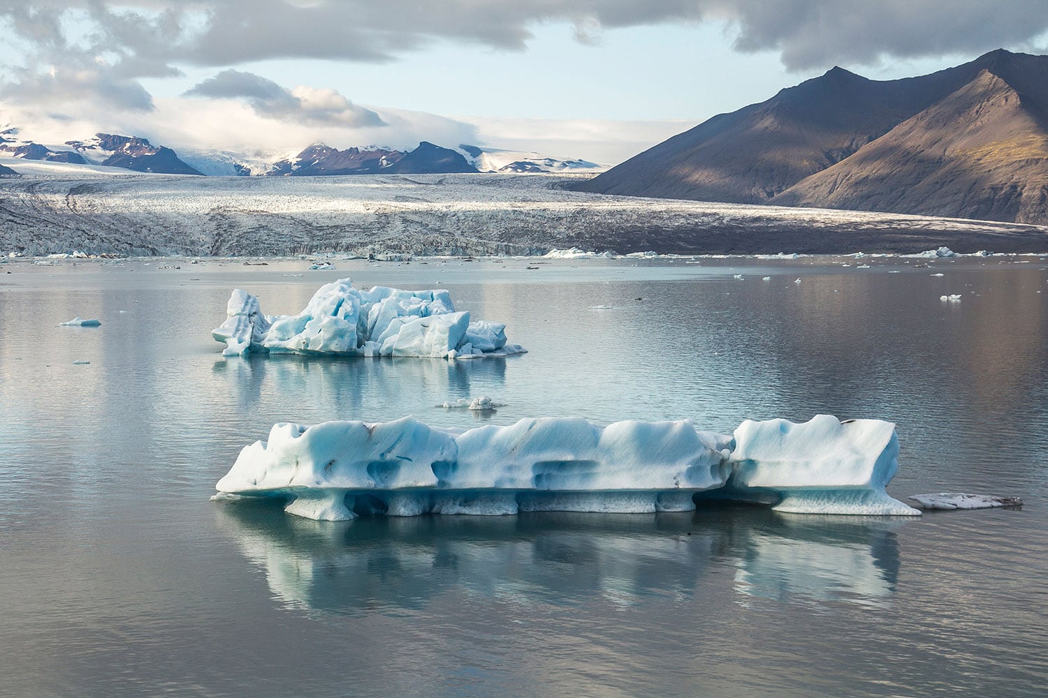 Gletscherlagune Jökulsárlón - Eisberge in Island