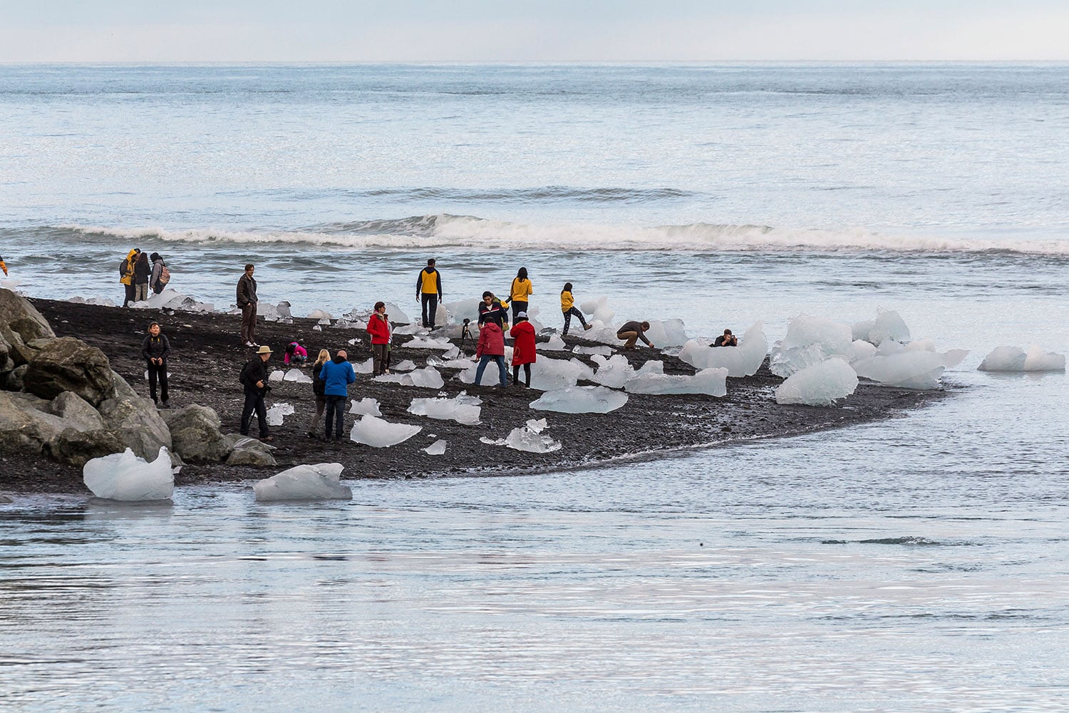 Gletscherlagune Jökulsárlón - Eisberge in Island