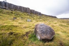 Snaefellsnes Halbinsel - Bild der typischen rauen Landschaft