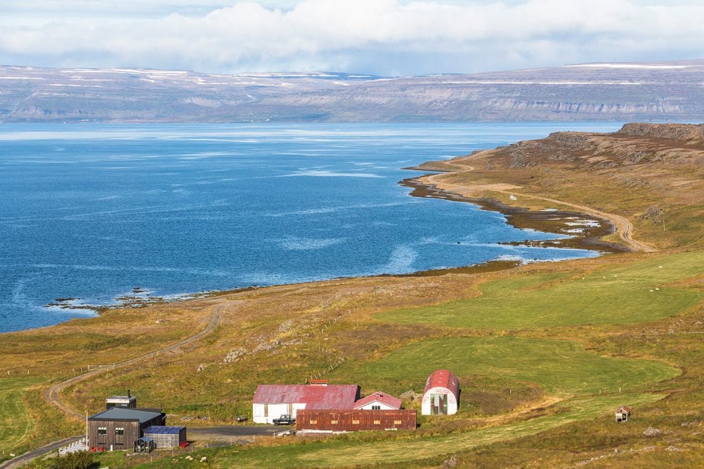 traumhafte Landschaft Westfjorde Island