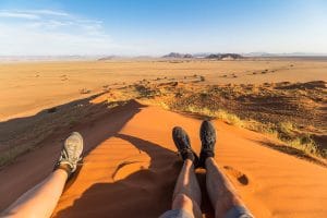 Sossusvlei Dünen bei Sesriem, Namibia