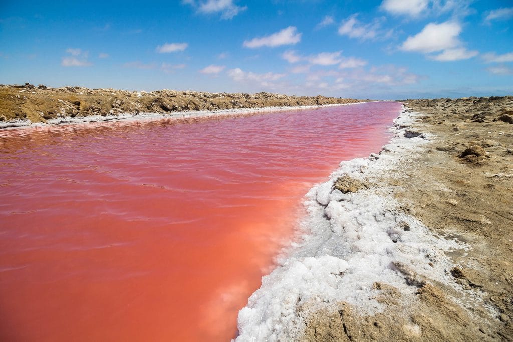 Walvis Bay Salzwerk Pinke Seen