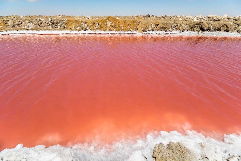 Walvis Bay Salzwerk Pinke Seen