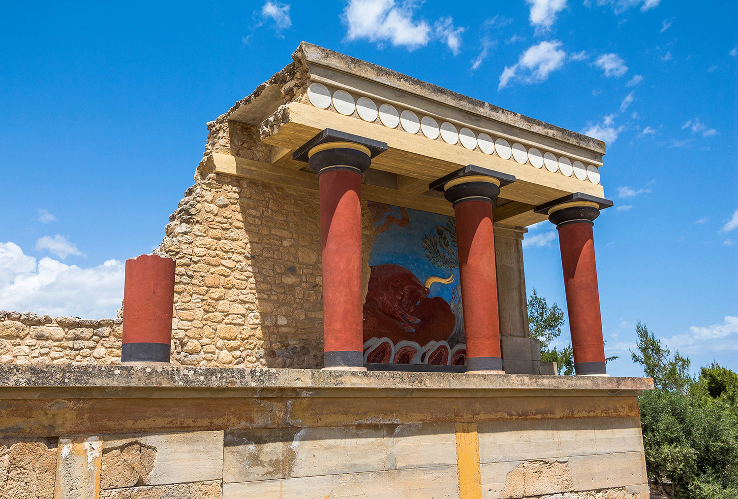 Knossos Palast Kreta