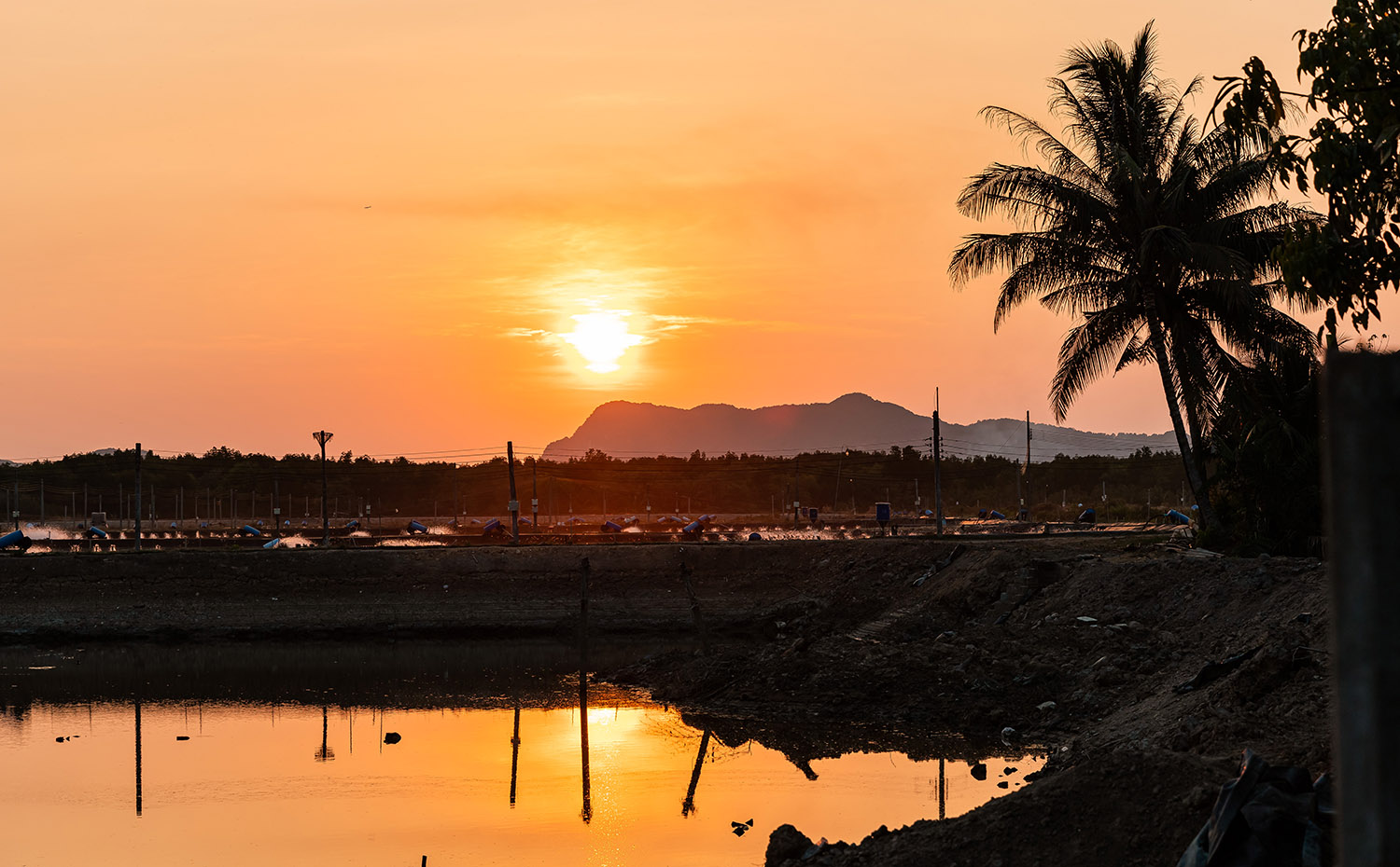 Sonnenuntergang in Krabi Region