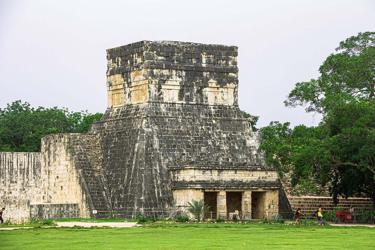 Tempel der Jaguare bei Chichen Itza
