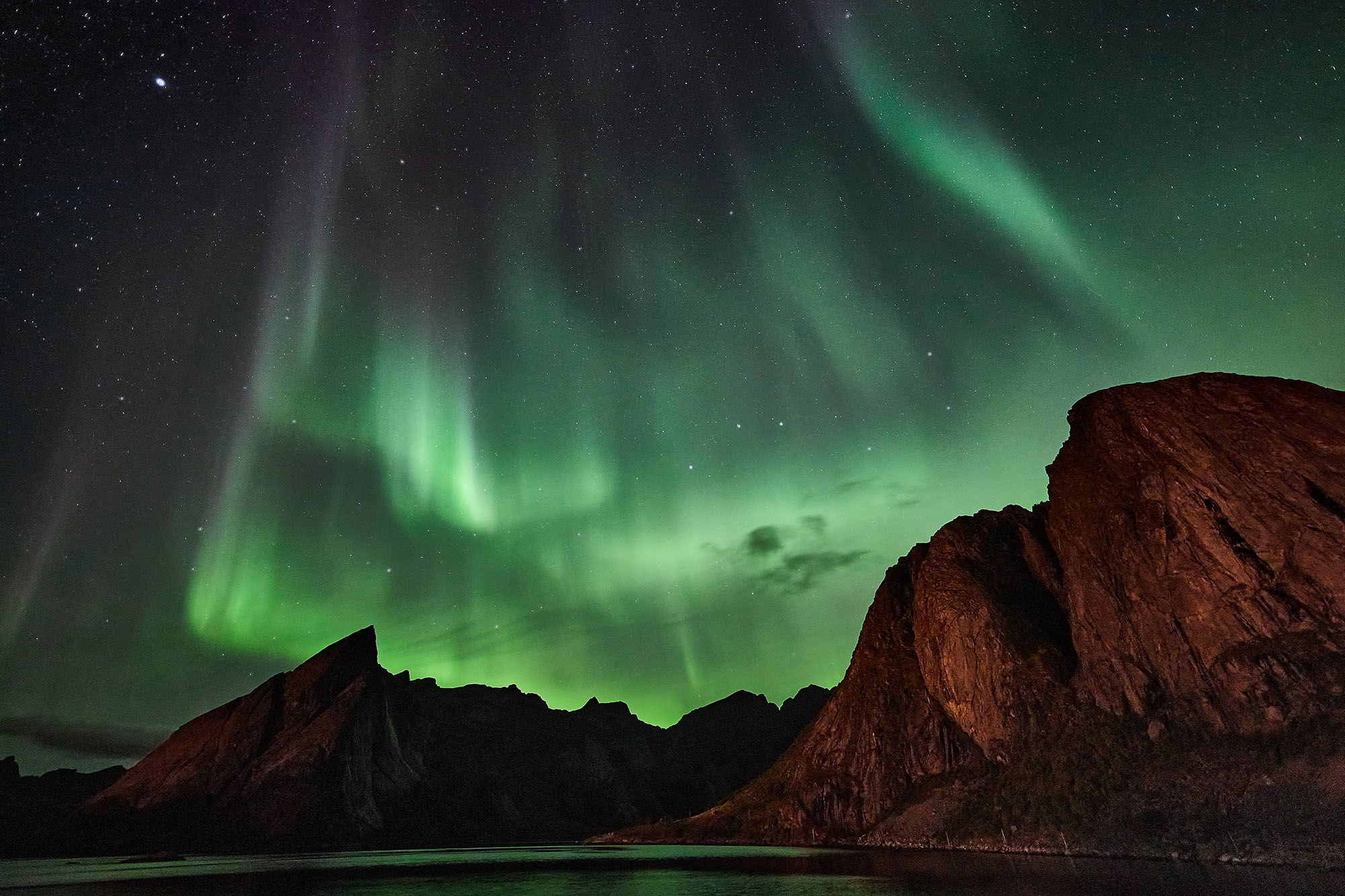 Lofoten Polarlichter Fotografie