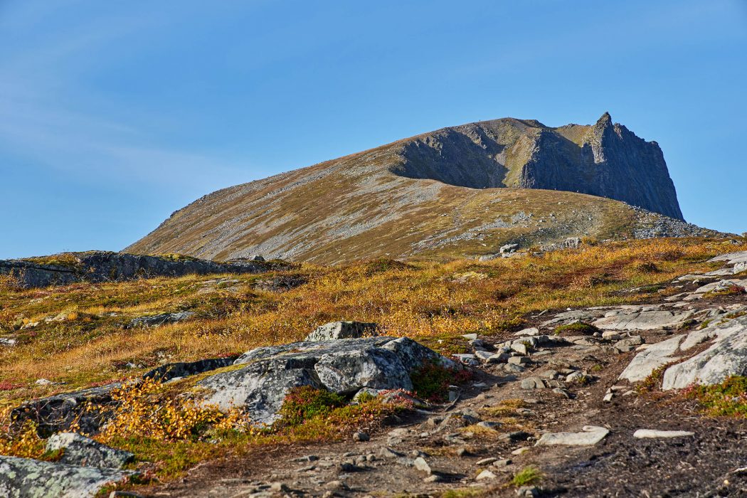 Hudfjellet Wanderung Hochebene