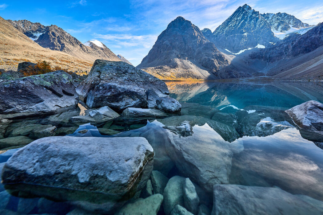 Blavatnet Lyngen Alpen