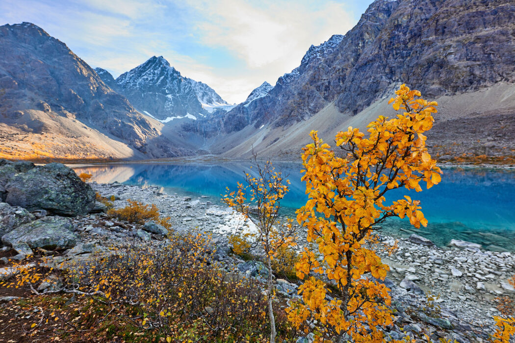 Blavatnet Lyngen Alpen