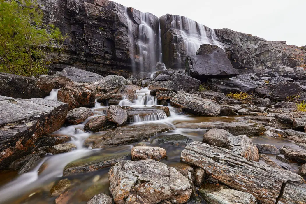 Orvvosfossen Wasserfall